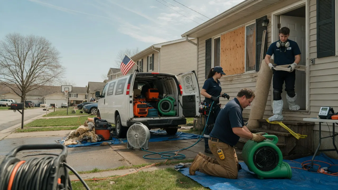 Water Damage Restoration in Darfur, MN near me